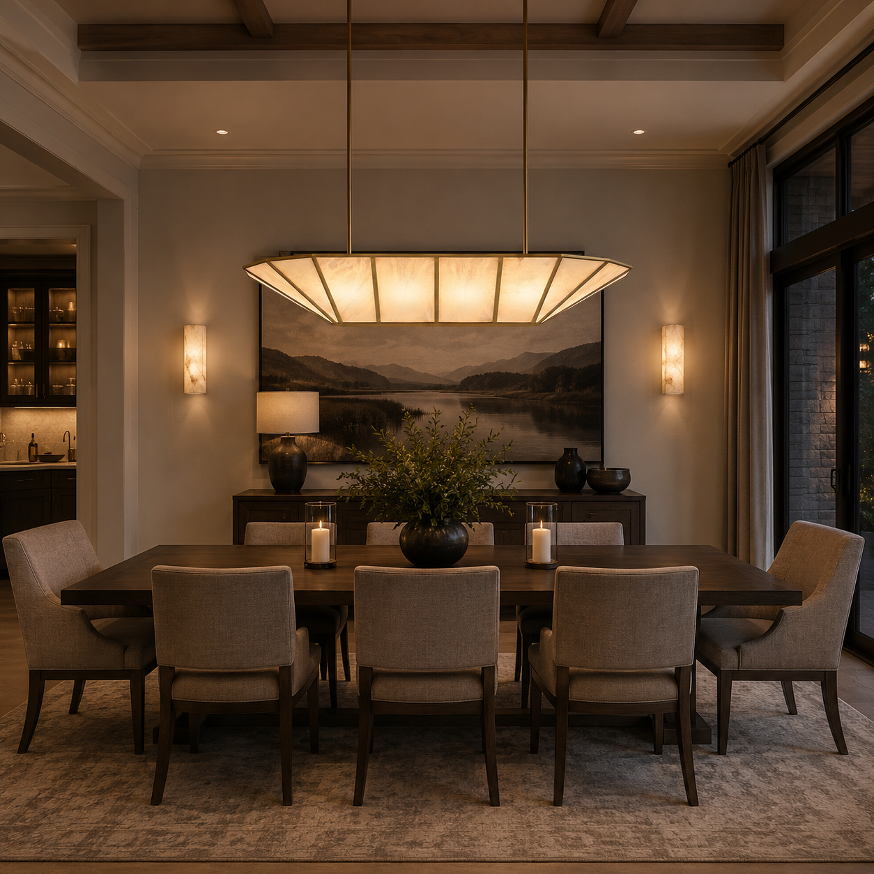 Lubevir Linear Chandelier