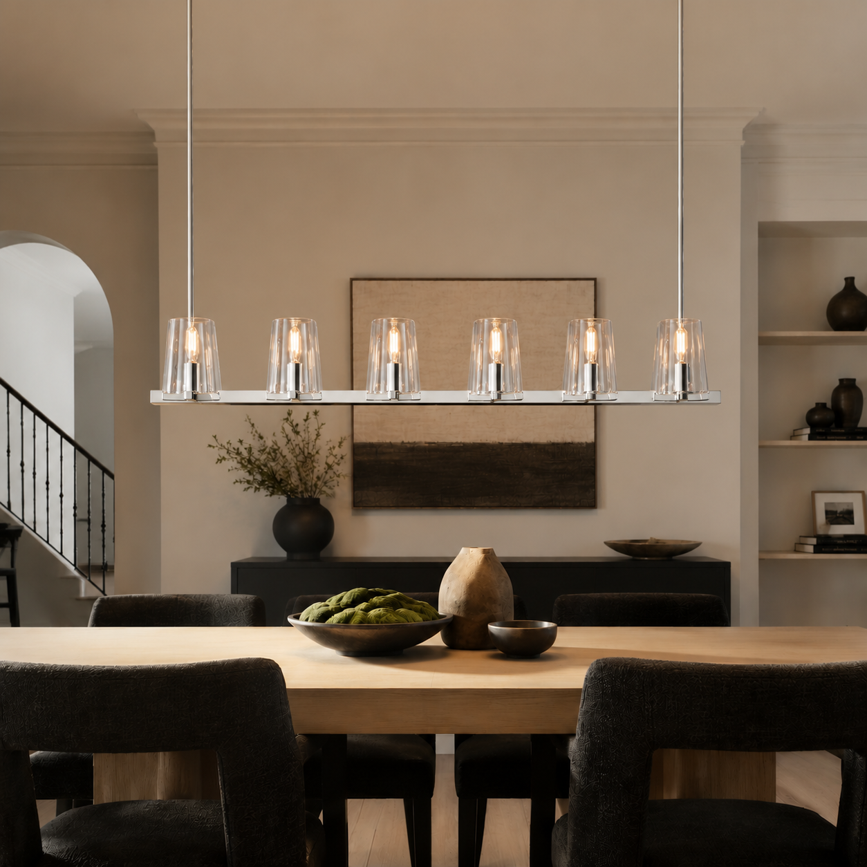 Parenlace Linear Chandelier