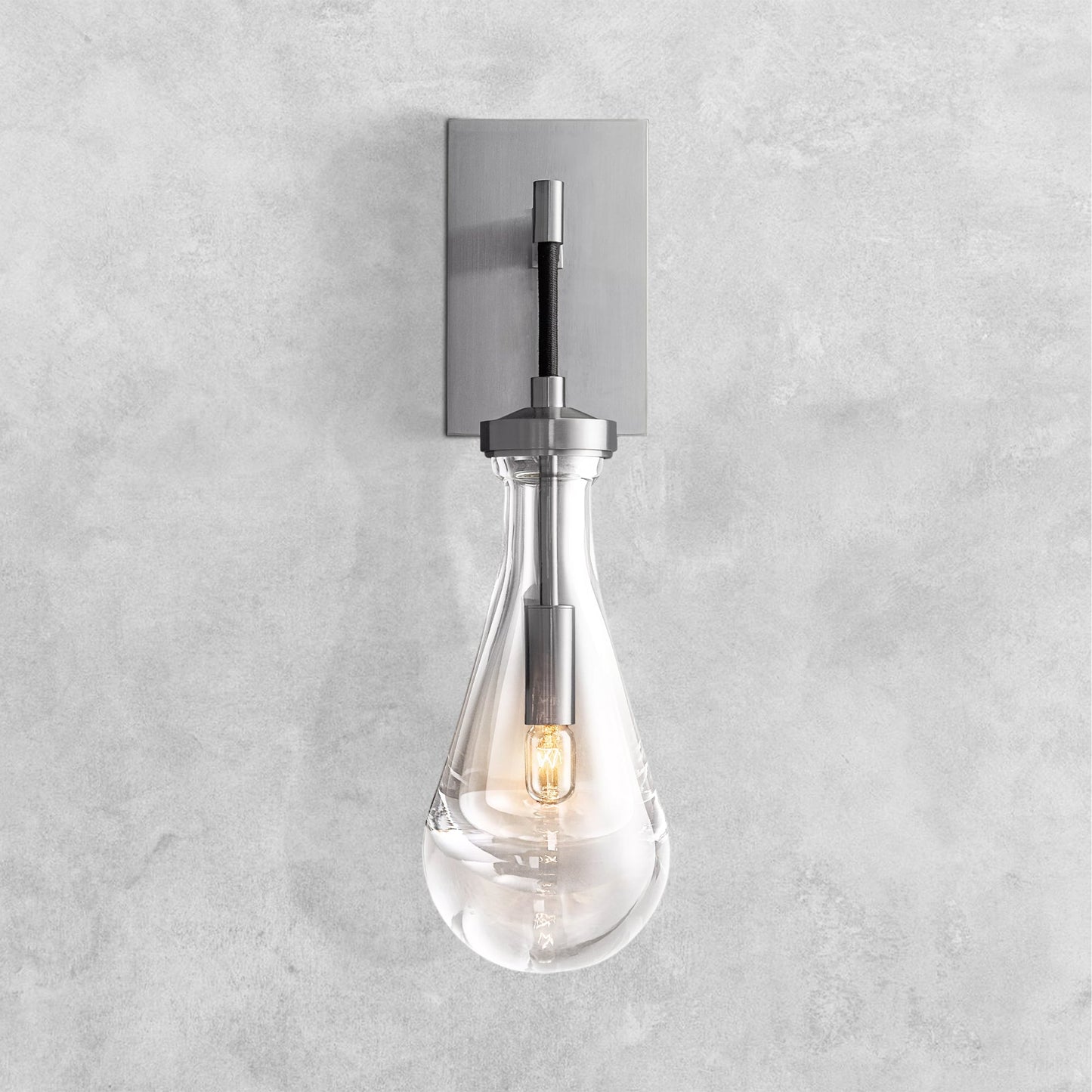 Raindrop Sconce Rod & Cord