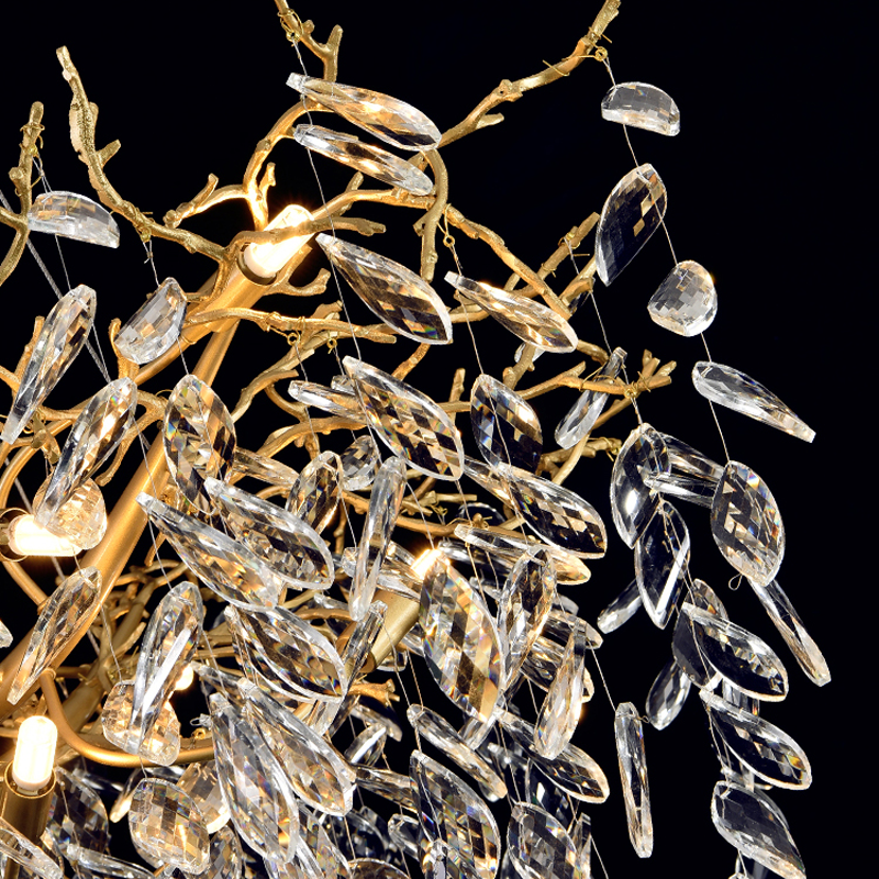 Cleo Branch Crystal Chandelier Light