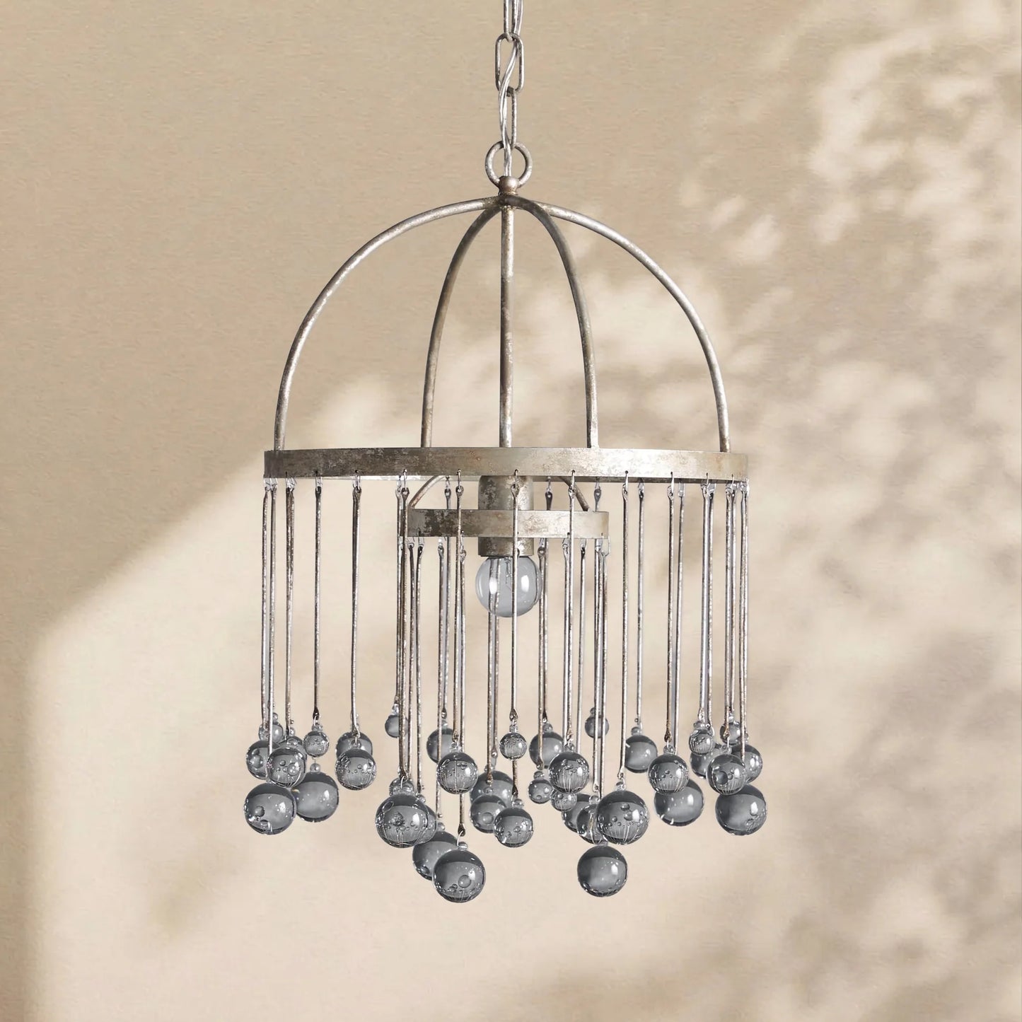 Aubrey Modern Crystal Ball Pendant Light