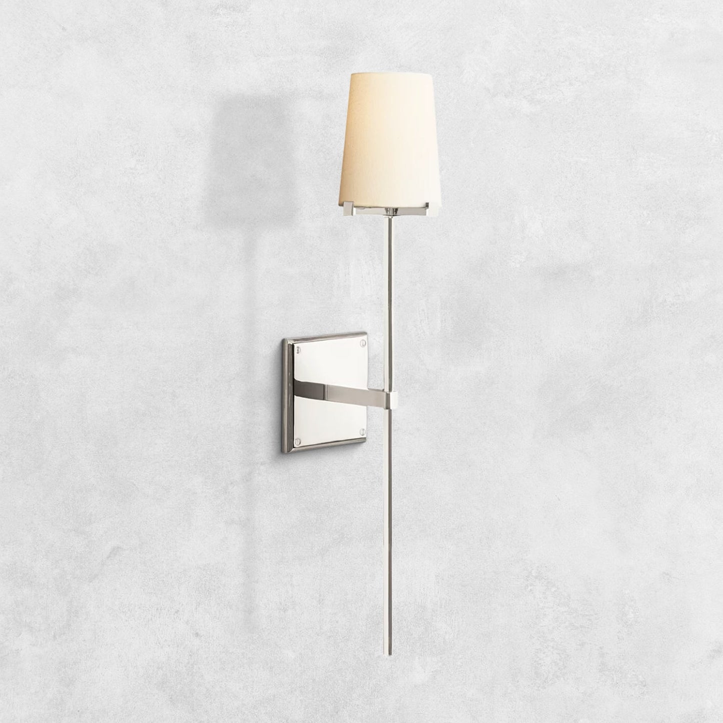 Pauilla Fabric Shade Torch Sconce