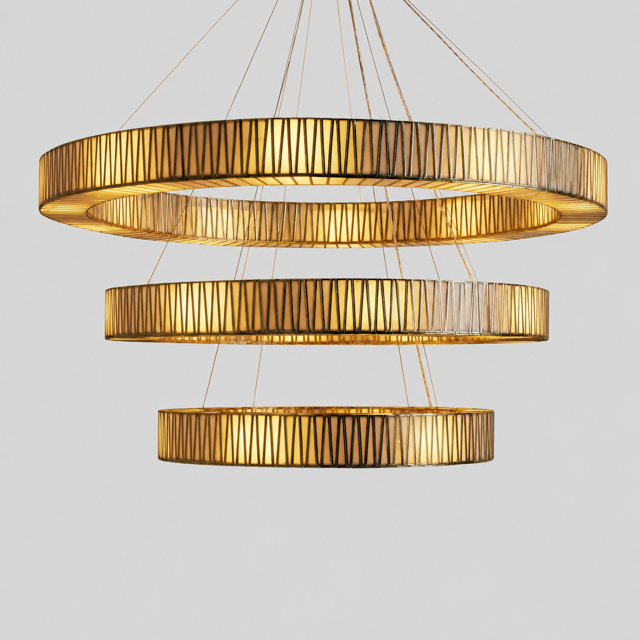 Jeunet 3-Tier Round Chandelier