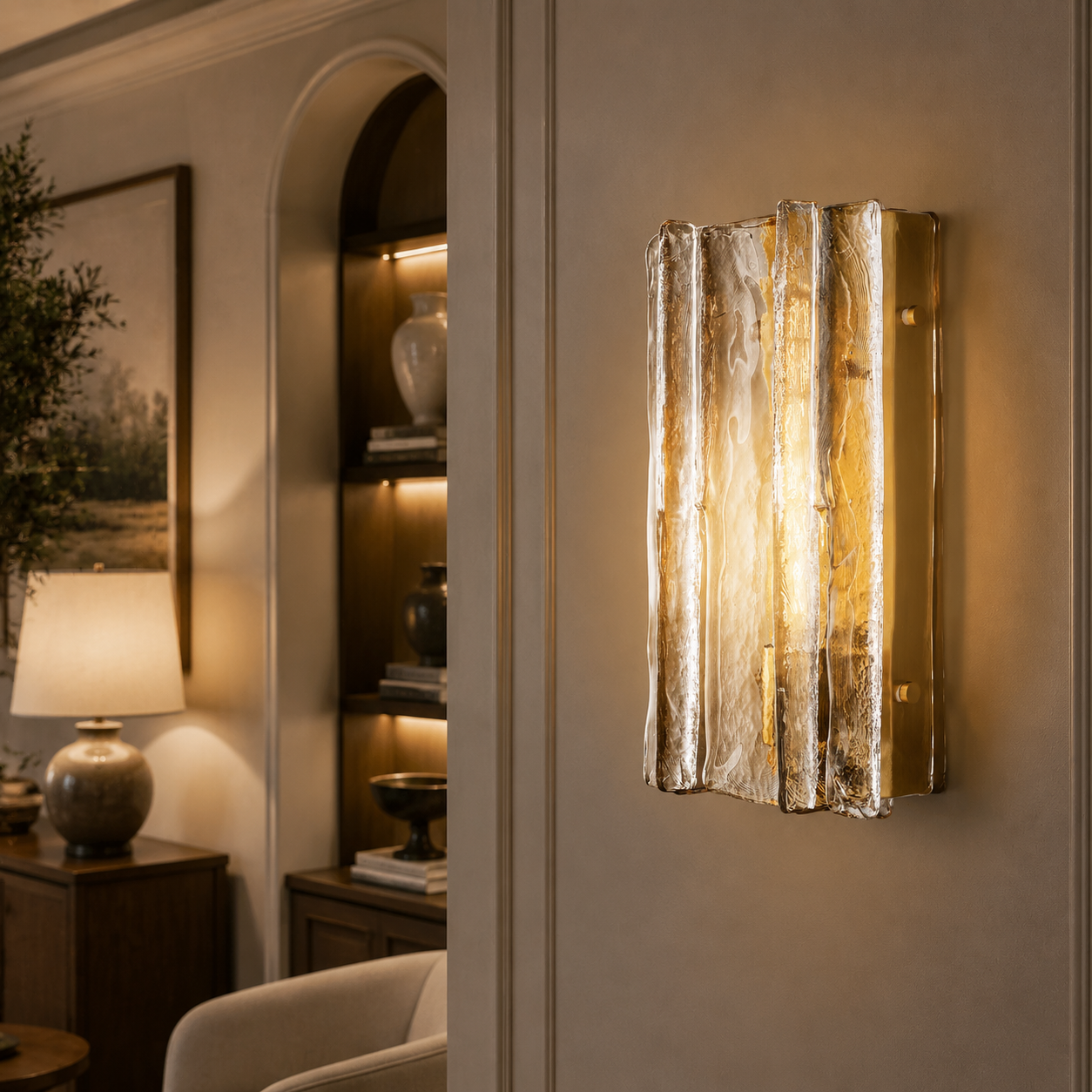 Lakkida Glass Sconce