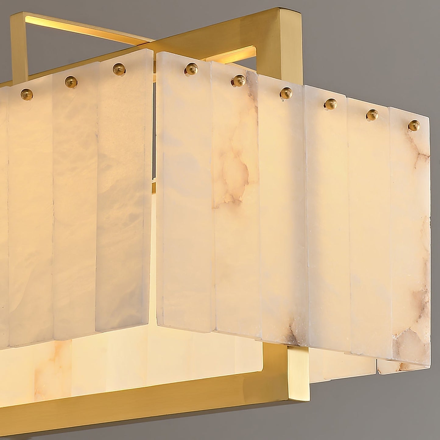Hexa Alabaster Chandelier