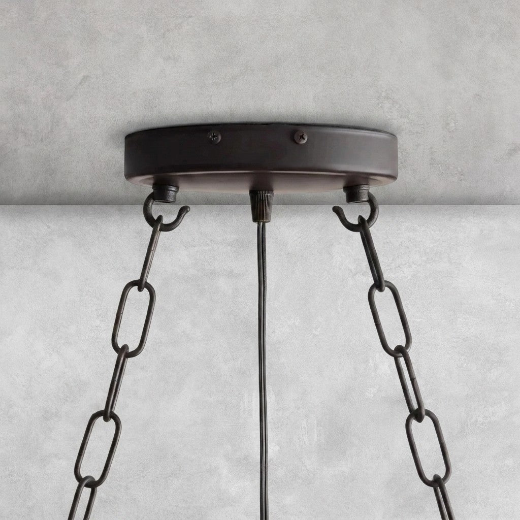 Aubrey 7 Light Oval Chandelier