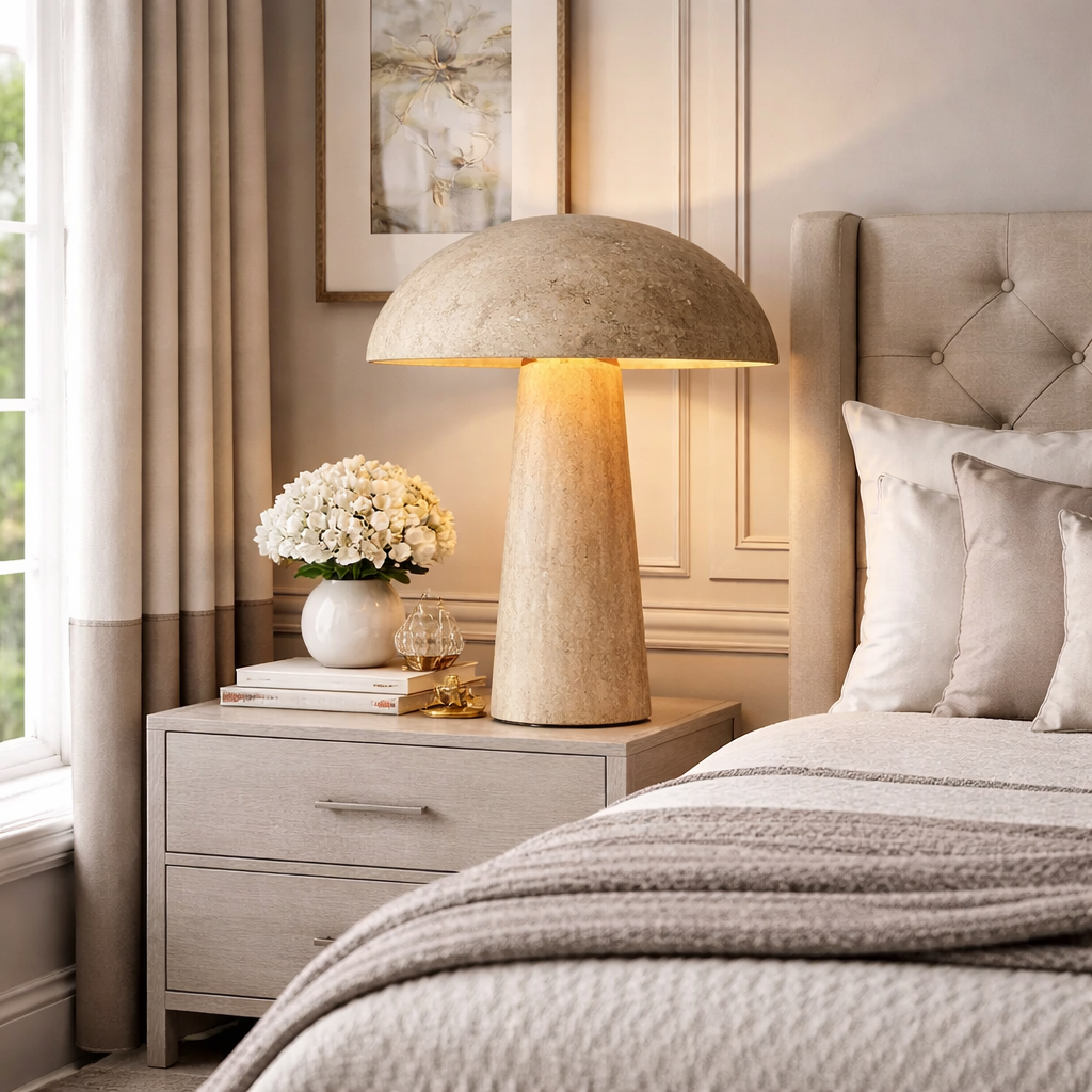 Morela Stone Table Lamp