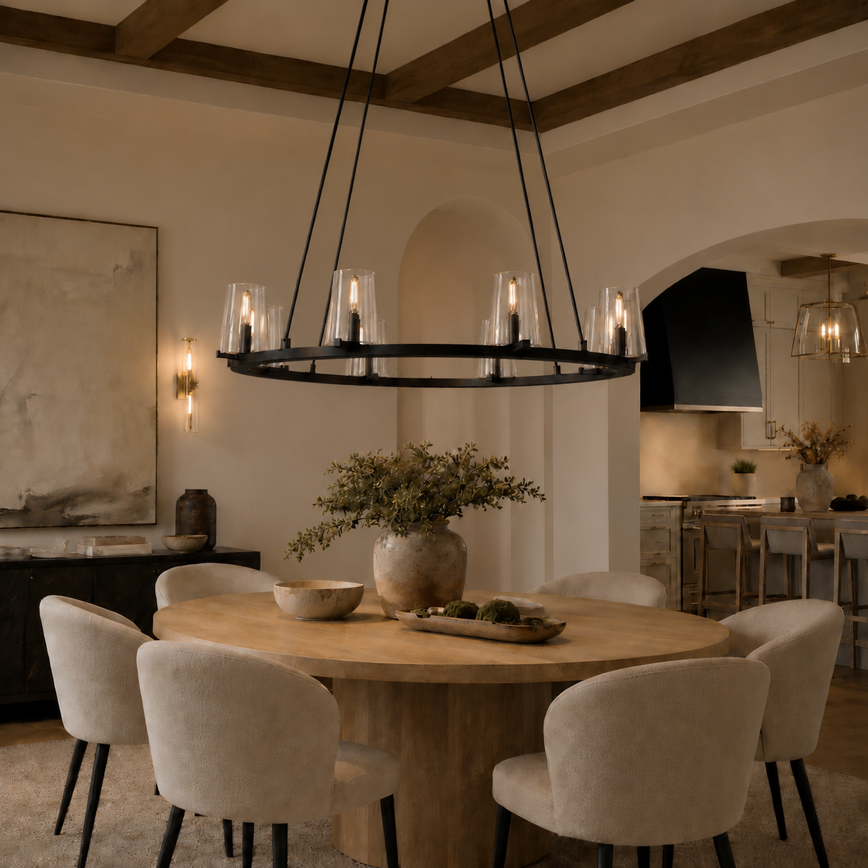 Parenlace Round Chandelier