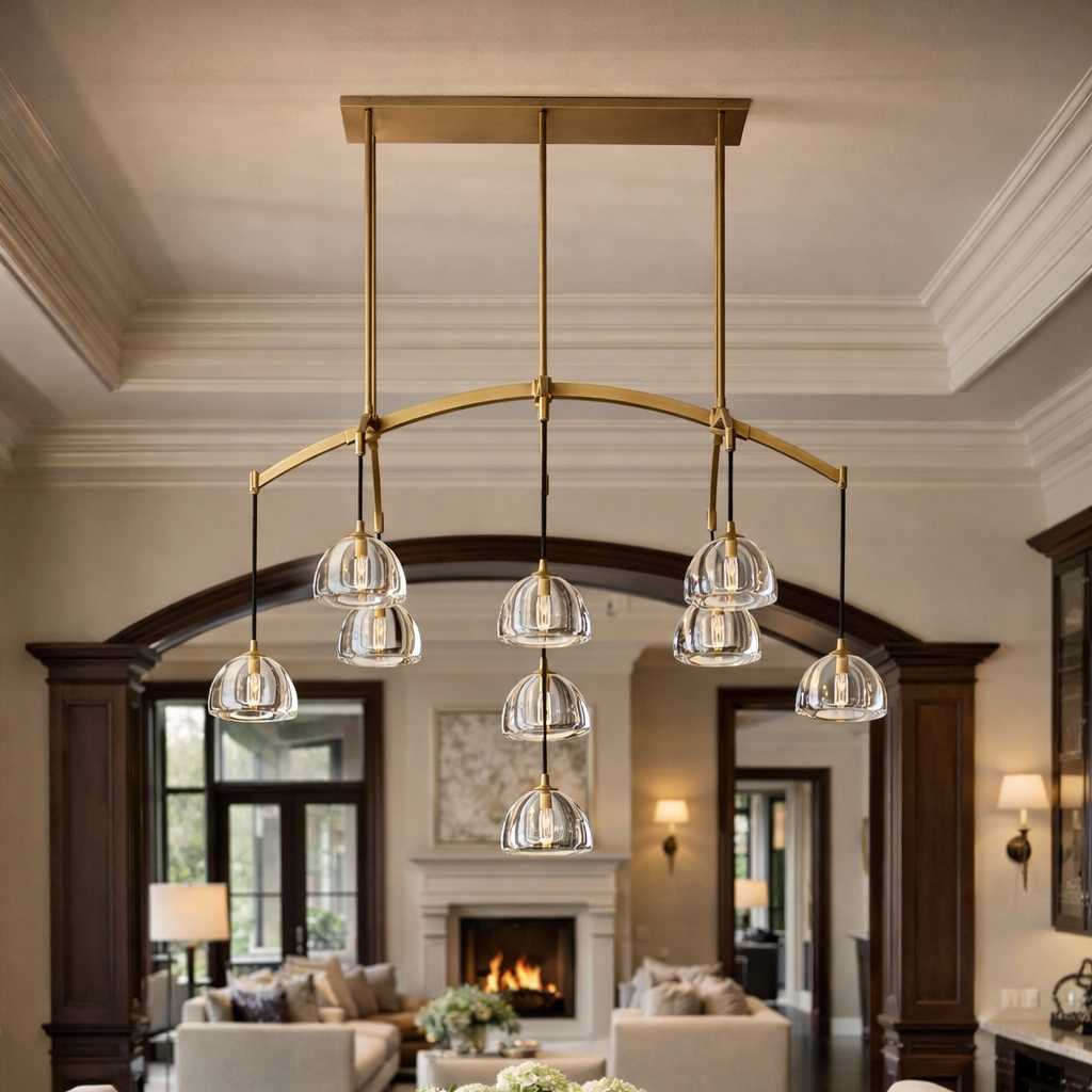 Hederus Linear Chandelier
