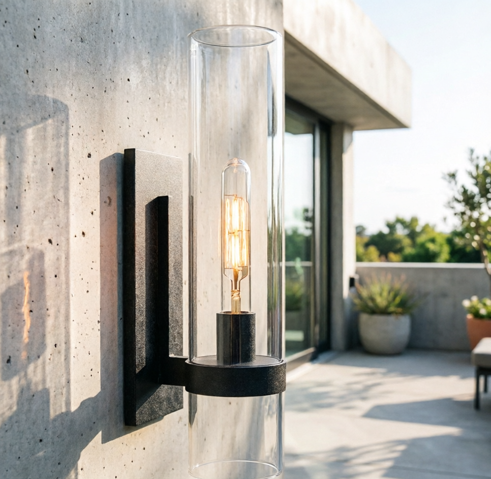 Racerret Grand Outdoor Sconce