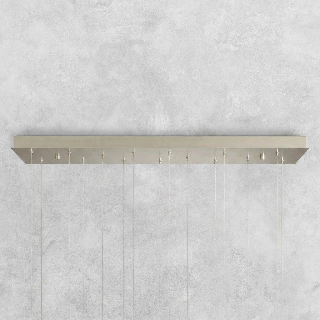 Maeva Rectangular Chandelier 15/30 Light