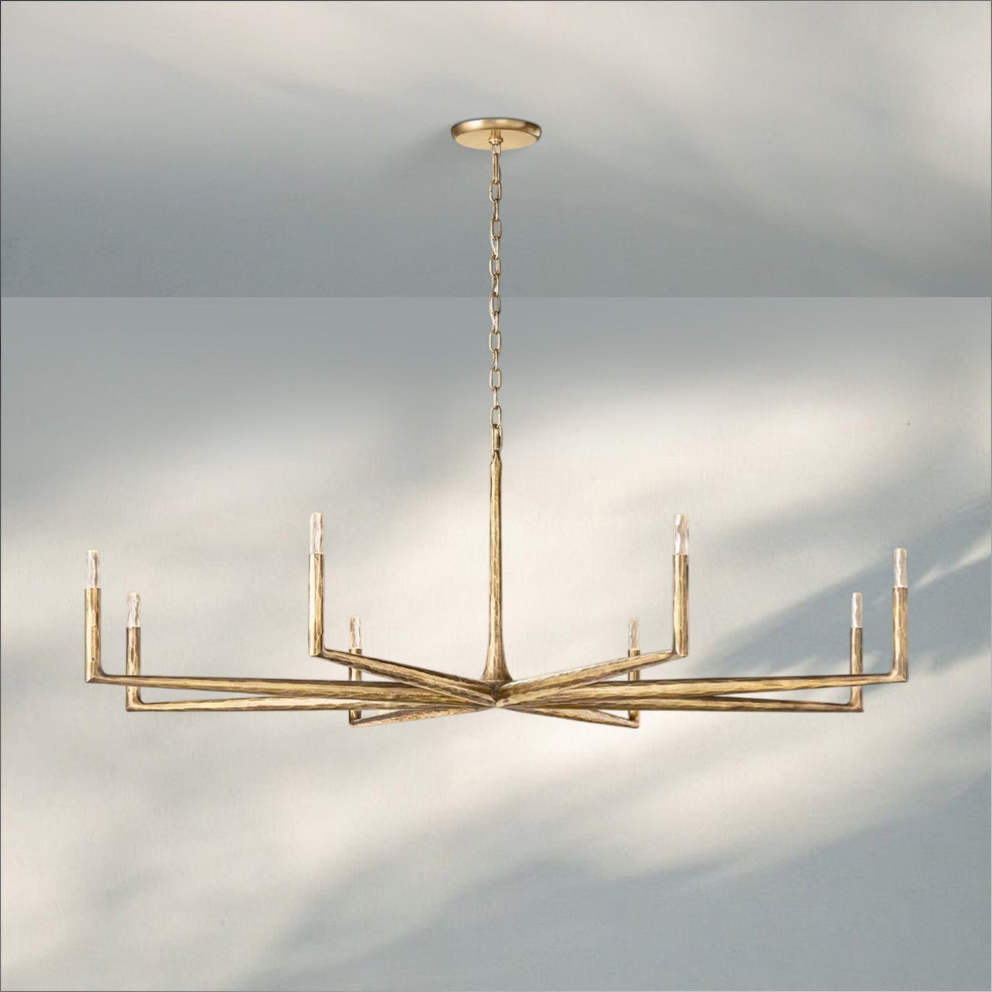 Thalen Hand-Forged Round Chandelier