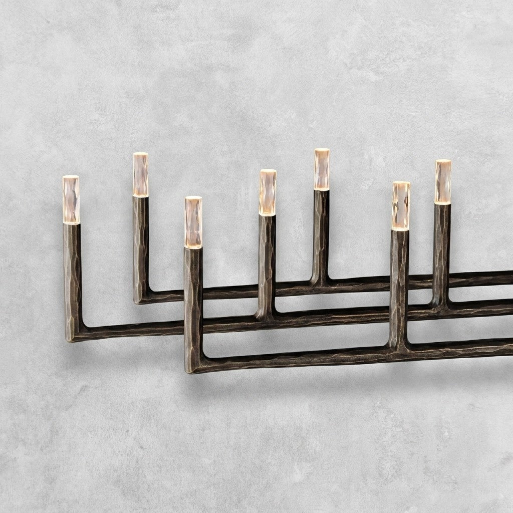 Thalen Hand-Forged Rectangle Chandelier 54'' 72''