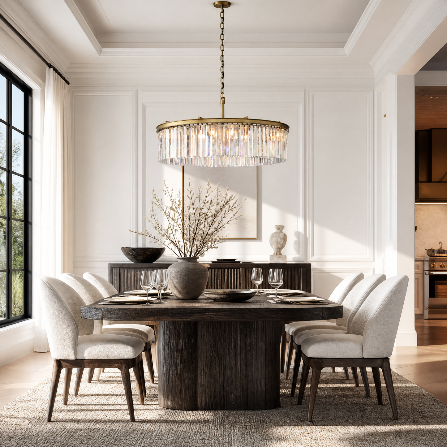 Astoria Round Chandelier 32'' 43''