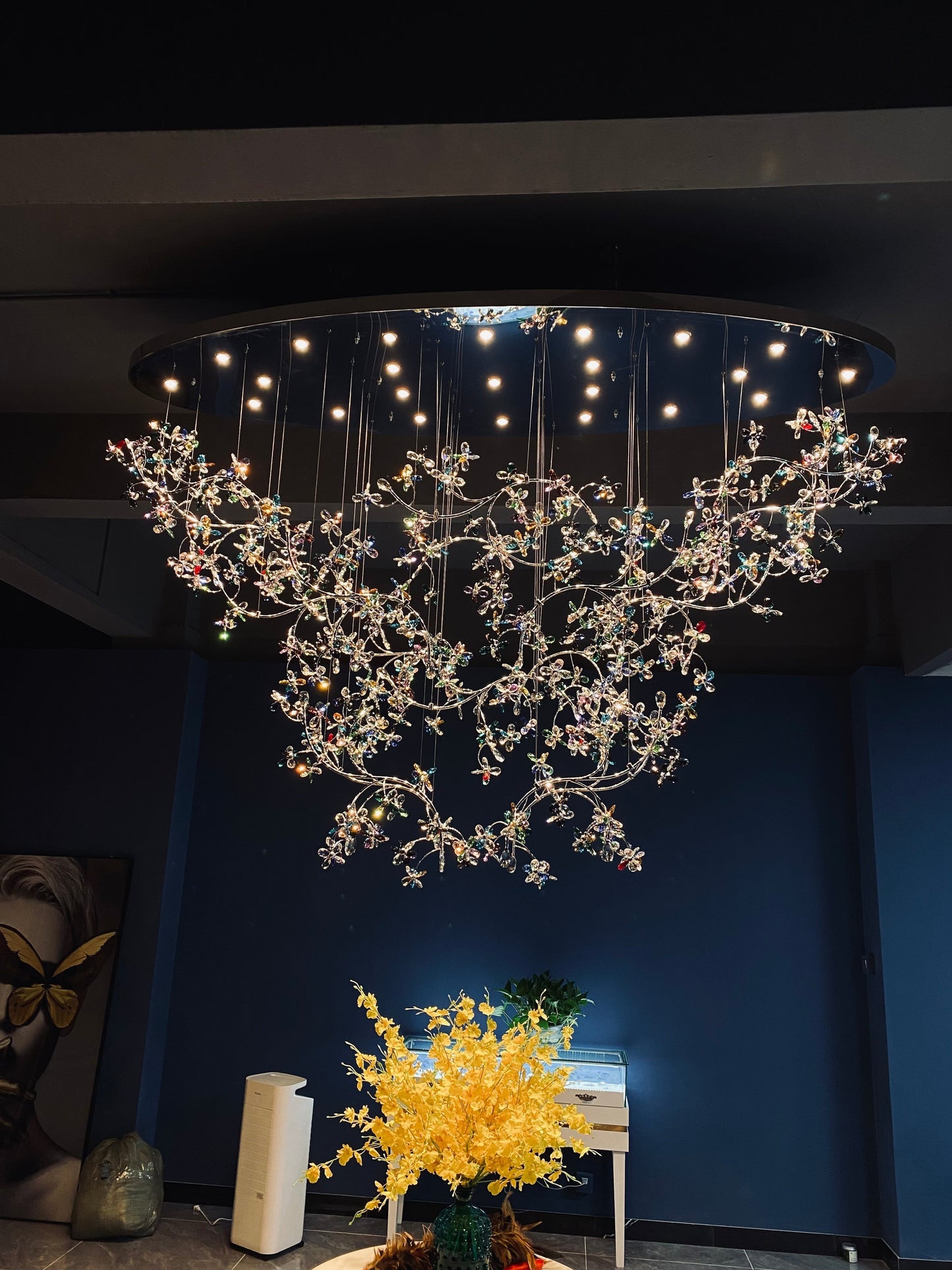 exquisite-crystal-flower-branch-chandelier