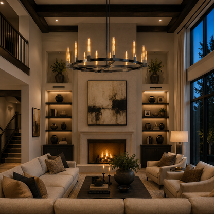 Caddula Round Chandelier