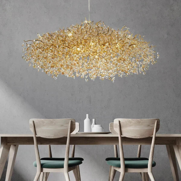 New Modern Light Luxury Branch Crystal Chandelier for Dining /Living Room
