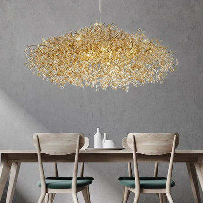 New Modern Light Luxury Branch Crystal Chandelier for Dining /Living Room