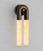 Alabaster Sconce with U shape