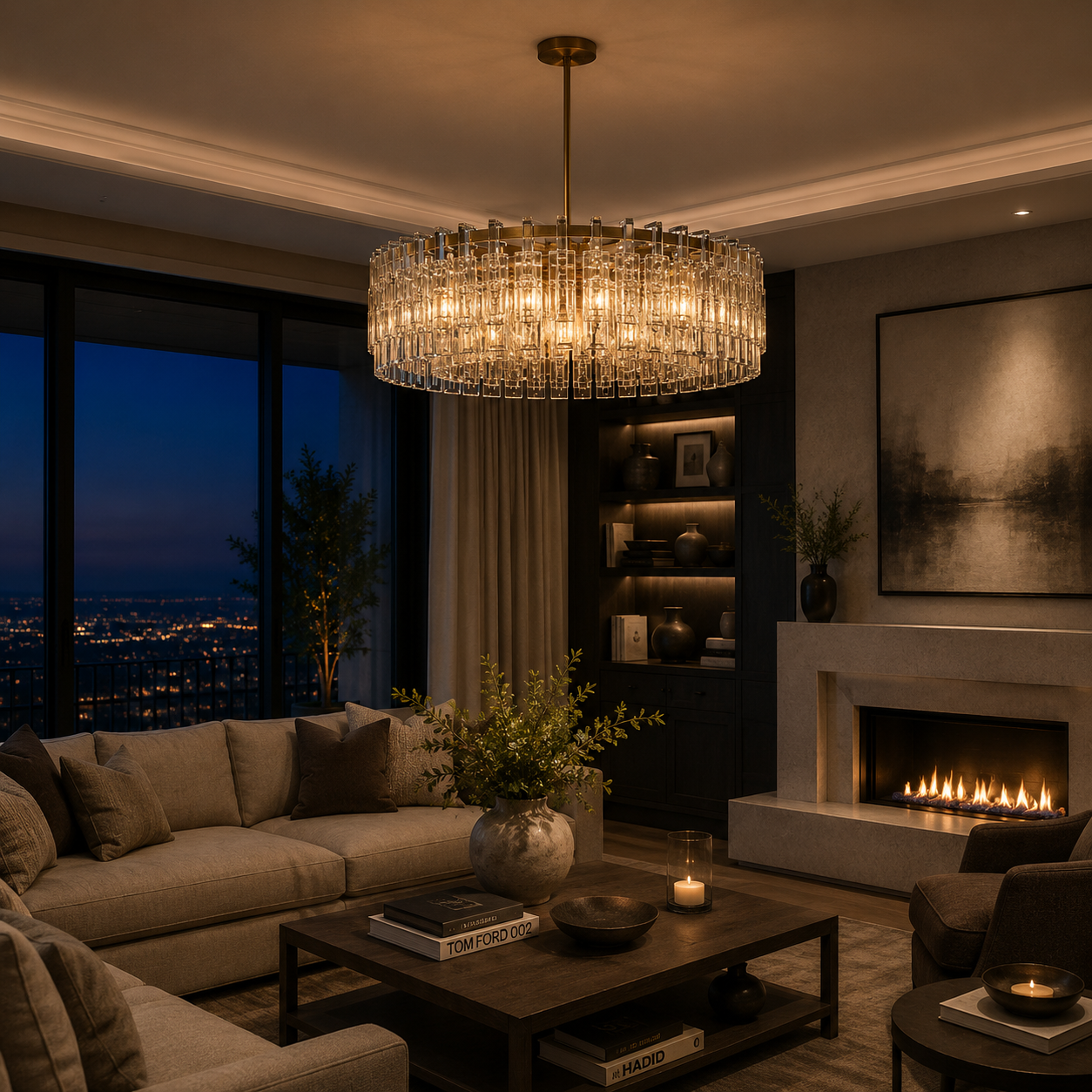 Makidra Round Chandelier