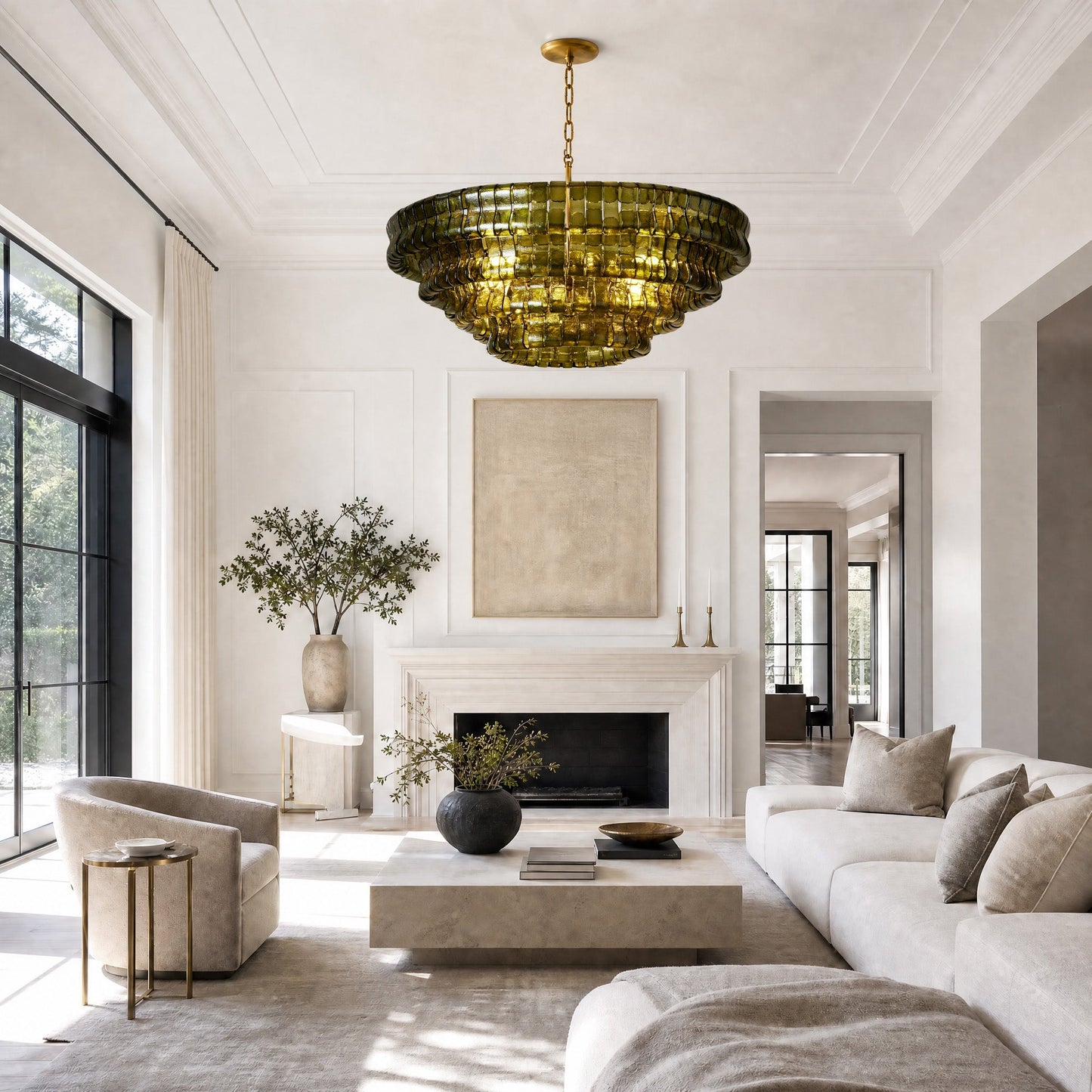 Ghiaccio Round Chandelier