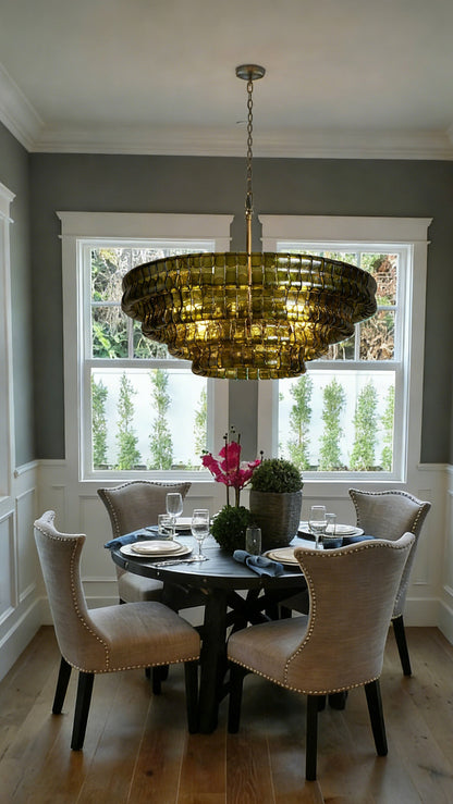 Ghiaccio Round Chandelier