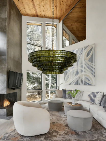 Ghiaccio Round Chandelier