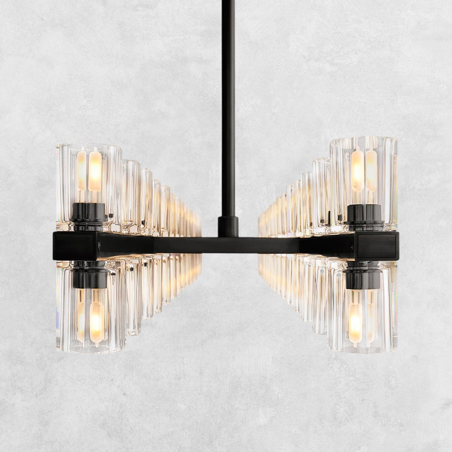 Reger Crystal Rectangular Chandelier 54'' 72"