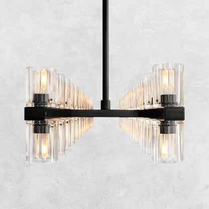 Reger Crystal Rectangular Chandelier 54'' 72"