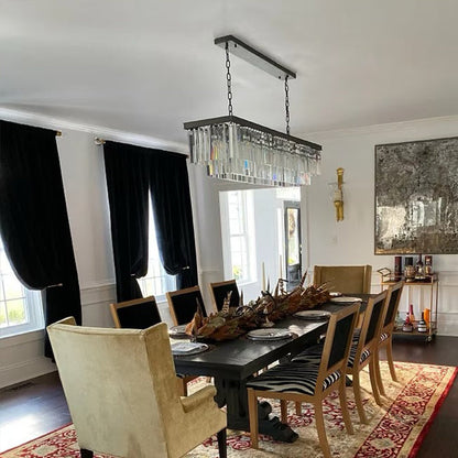 1920s Diomond Rectangular Chandelier
