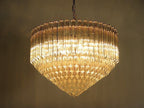 Murano Glass Chandelier – Transparent