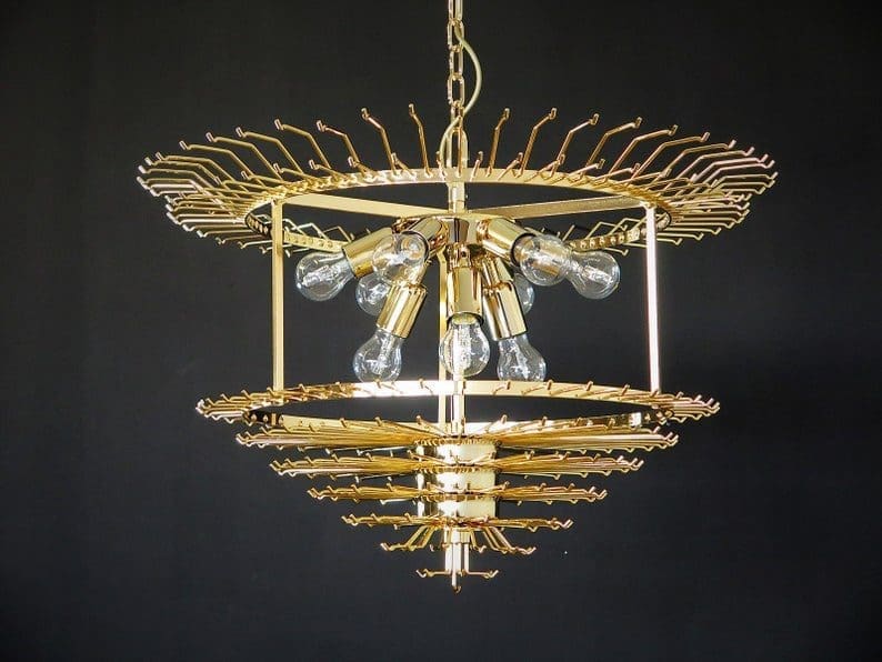 Murano Glass Chandelier – Transparent