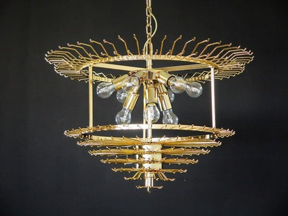Murano Glass Chandelier – Transparent
