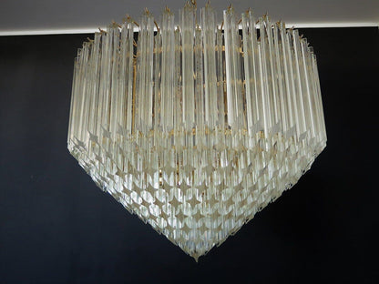Murano Glass Chandelier – Transparent