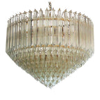 Murano Glass Chandelier – Transparent