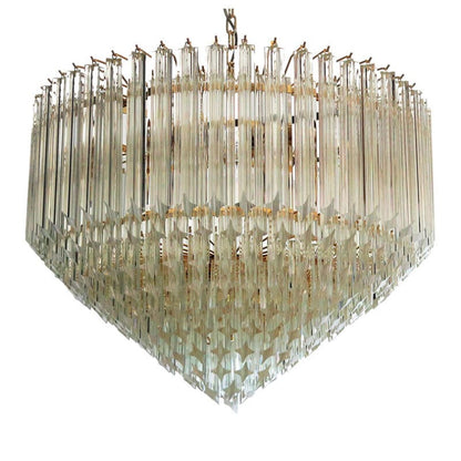 Murano Glass Chandelier – Transparent