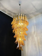 Murano Glass Chandelier – Caramel 31.50"D
