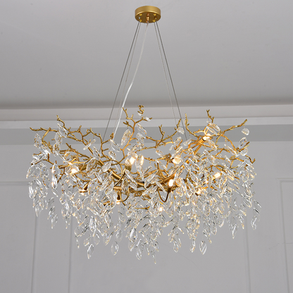 Cleo Branch Crystal Chandelier Light