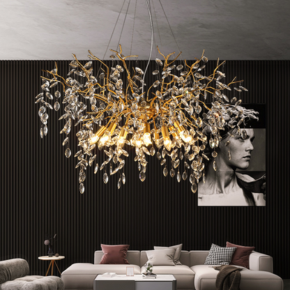 Postmodern Creative Crystal Branch Chandelier