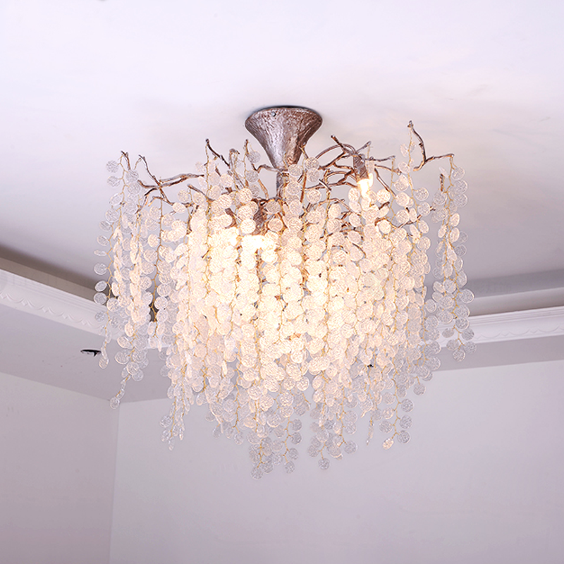 Ellie Modern Crystal Branch Chandelier