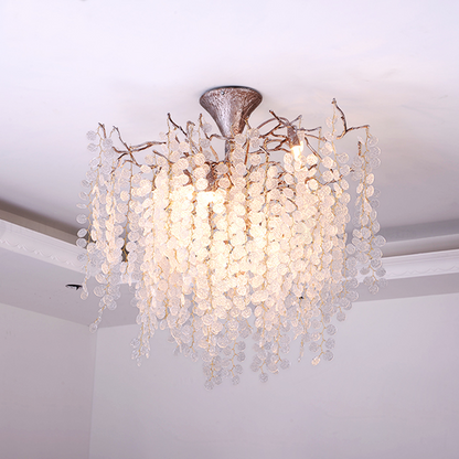 Ellie Modern Crystal Branch Chandelier