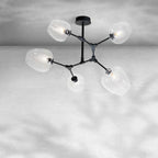 Covington Drop Globe Branching Bubble Chandelier 30''