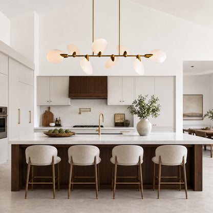 Lyla Linear Chandelier 62"74"
