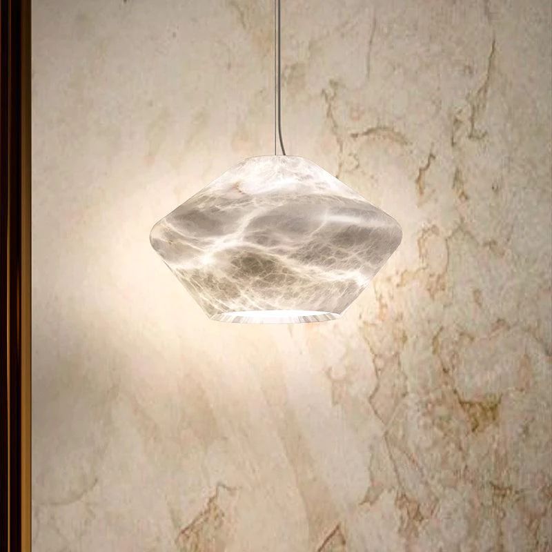 Finlay Alabaster Pendant Light