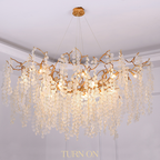 Thirza Branch Crystal Dining Room Chandelier