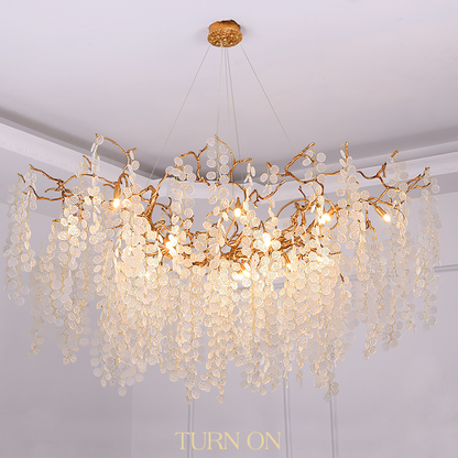Thirza Branch Crystal Dining Room Chandelier