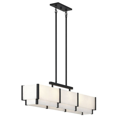 Orleans Linear Alabaster Linear Chandelier