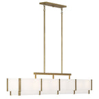 Orleans Linear Alabaster Linear Chandelier