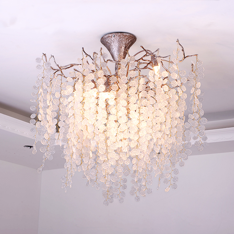 Ellie Modern Crystal Branch Chandelier