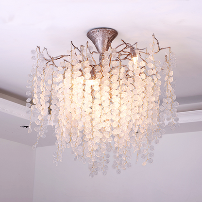 Ellie Modern Crystal Branch Chandelier